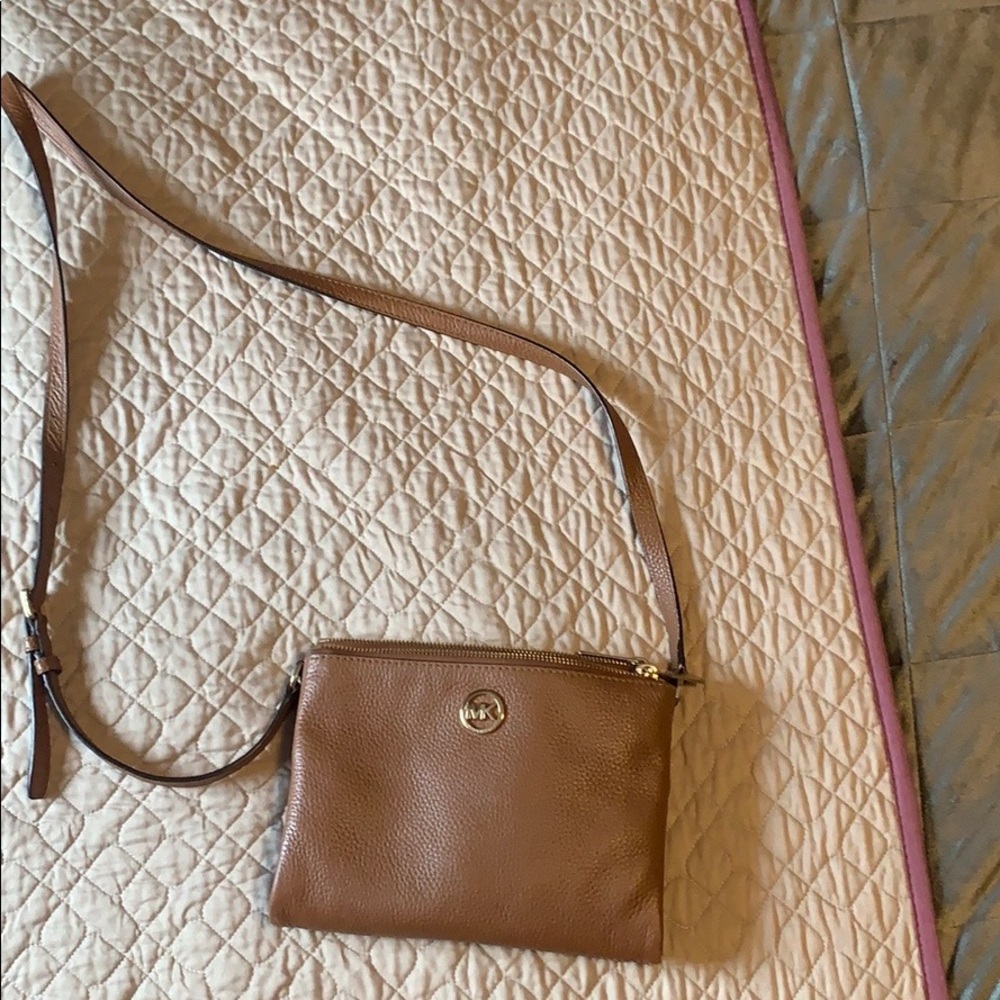 MK brown crossbody